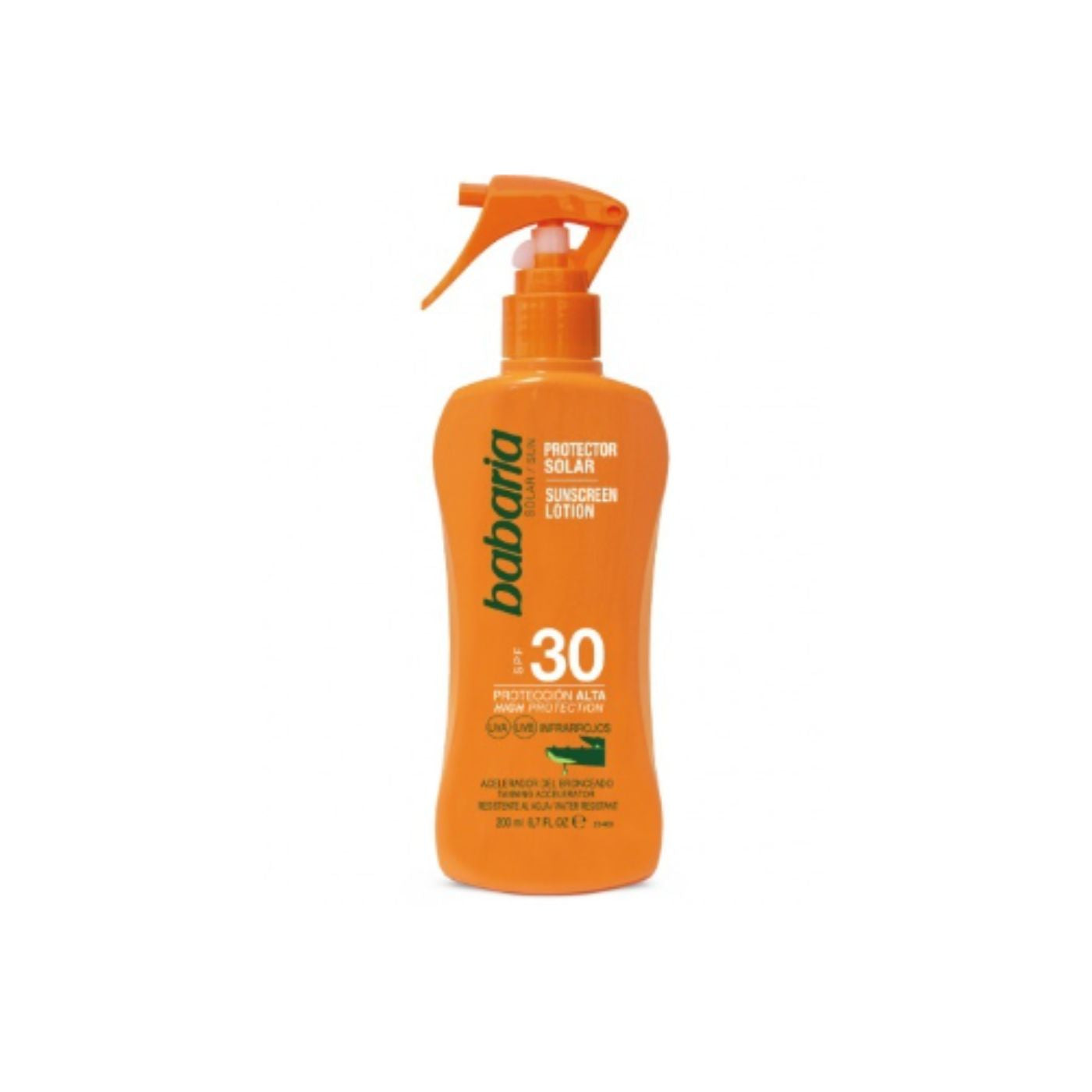 BABARIA - ACELERADOR DEL BRONCEADO SPF30 200ml + AFTER SUN ALOE 100ml