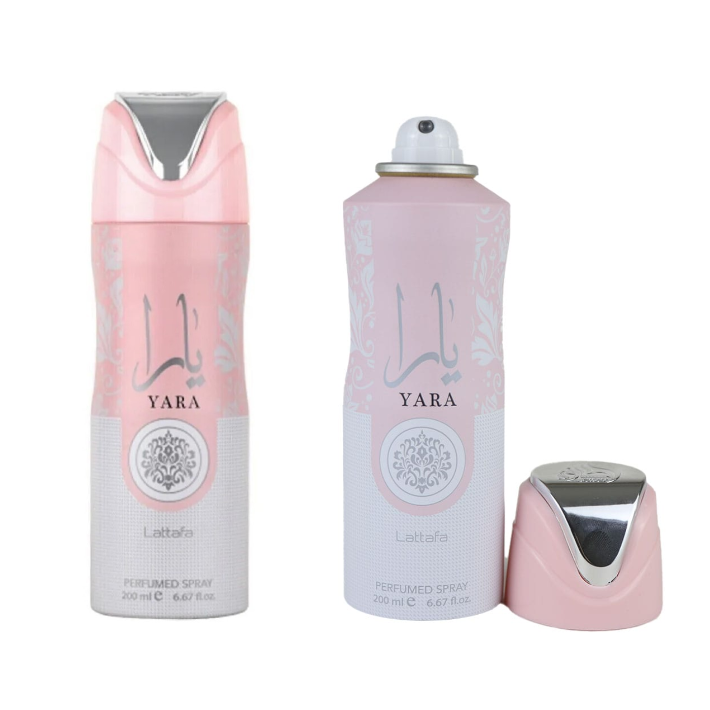 Lattafa Yara PACK Desodorante Spray Mujer 2X200ml (Embalaje deteriorado)