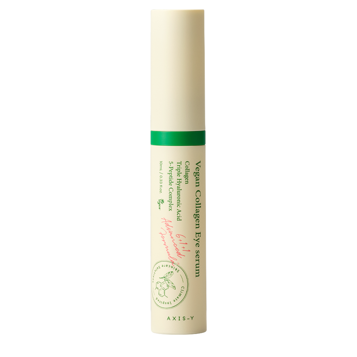Tubo AXIS-Y Vegan Collagen Eye Serum 10 ml visto de frente