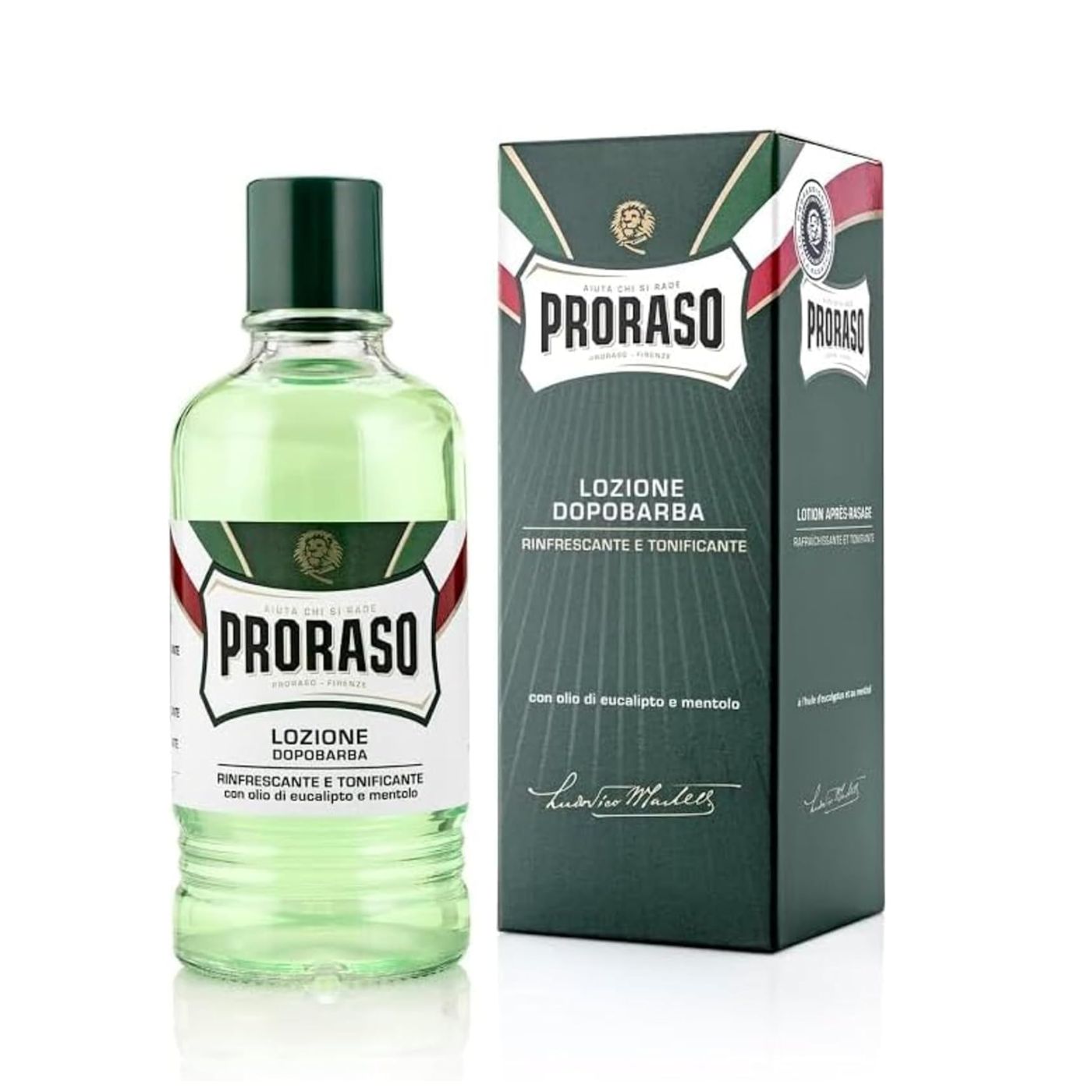 Proraso After Shave Refrescante, con Eucalipto y Mentol, 400 ml