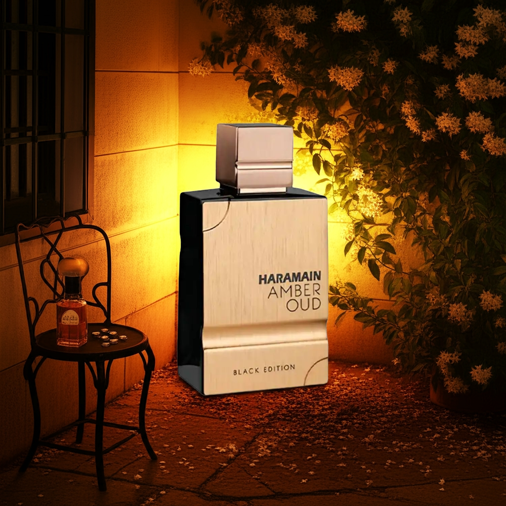 Perfume arabe al haramain black