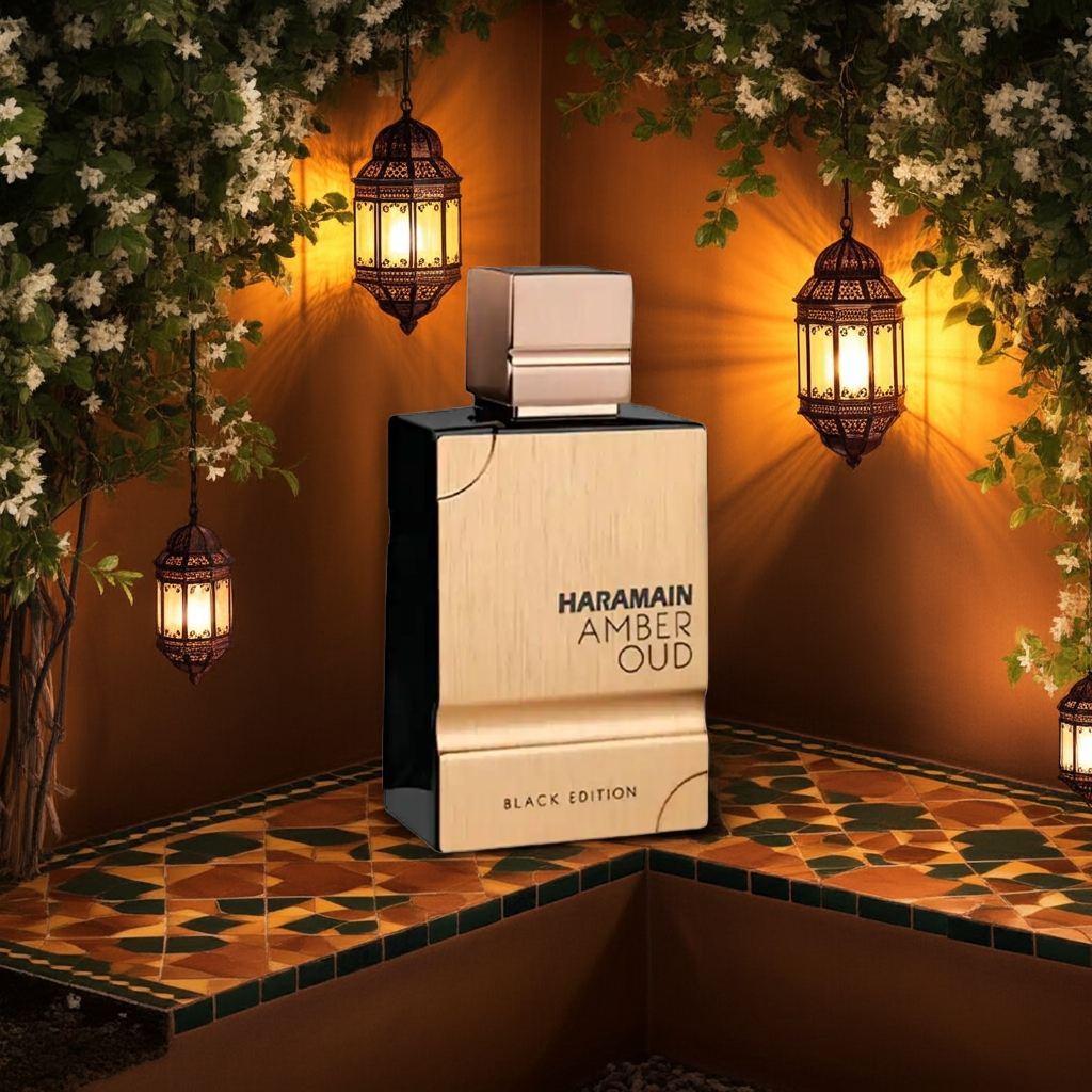 Perfume Amber oud black edition