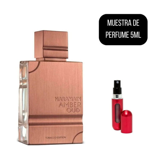 Al Haramain Amber Oud Tobacco Edition Eau De Parfum Muestra 5ml
