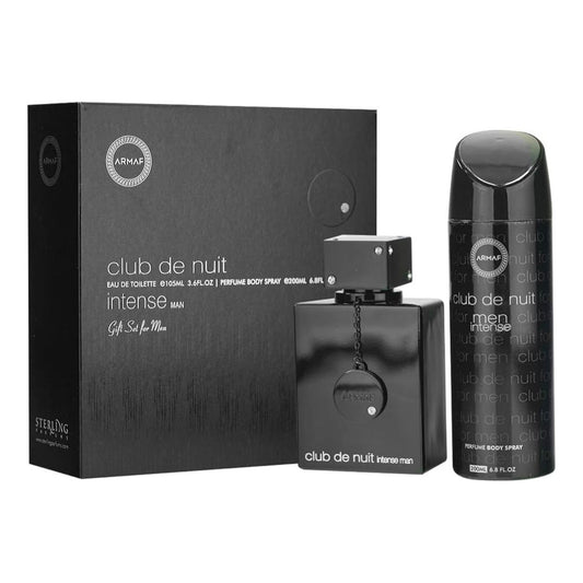 Armaf Club De Nuit Intense Man Gift Set For Men Eaude Toilette 105ml Perfume Body Spray