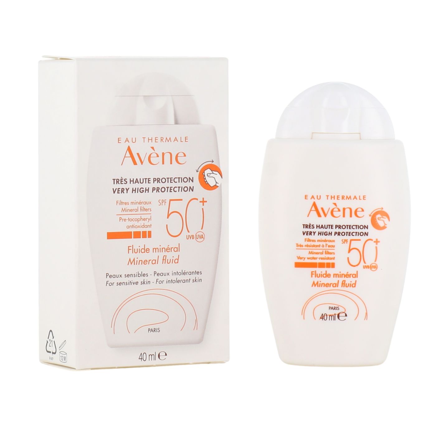 Avene - Proteccion Solar - Fluido Mineral Spf50+ 40ml