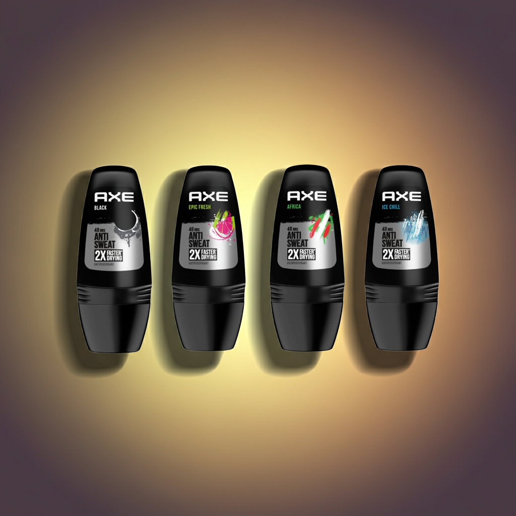 Axe Pack Desodorante Roll On Variado 4 x 50ml
