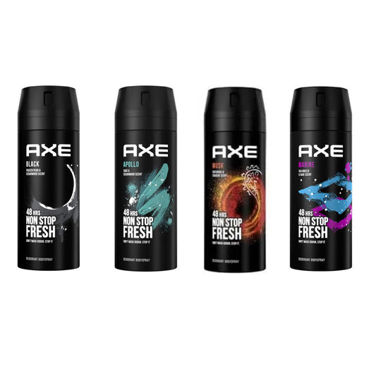 Pack Variado Axe Apollo Musk Black Marine