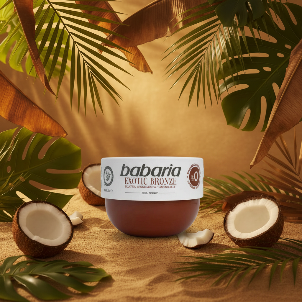 Babaria Exotic Bronze - Gelatina Bronceadora Coco SPF-0 300ml