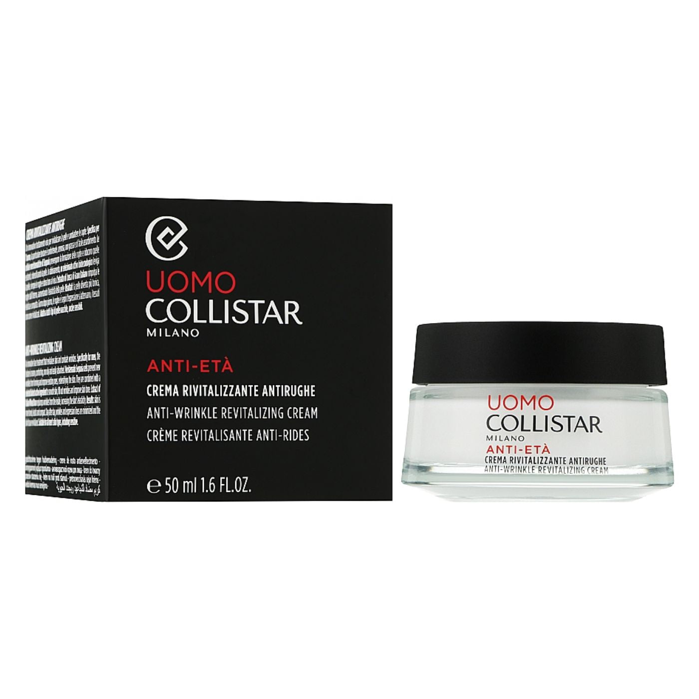 Collistar Milano Uomo Crema Revitalizante Antiarrugas