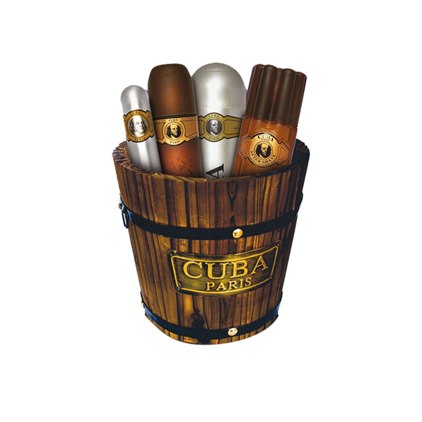 Cuba Paris Gold - Set Colección Cubo de Madera