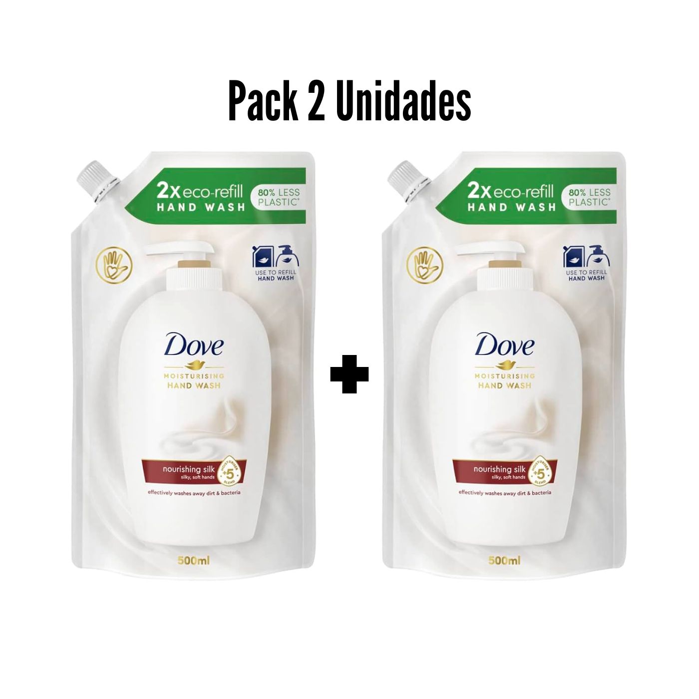 Dove Jabon de manos Hidratante con seda