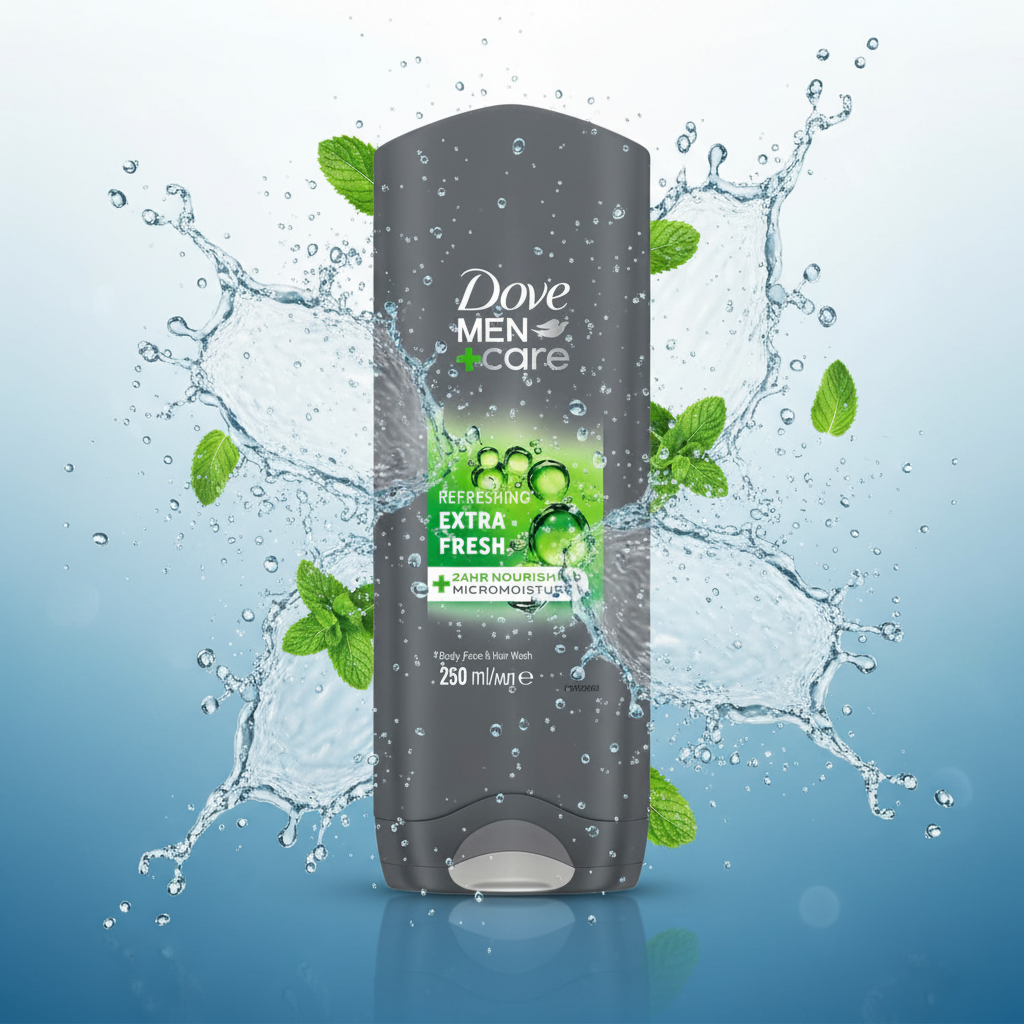 Gel de ducha de Dove Men