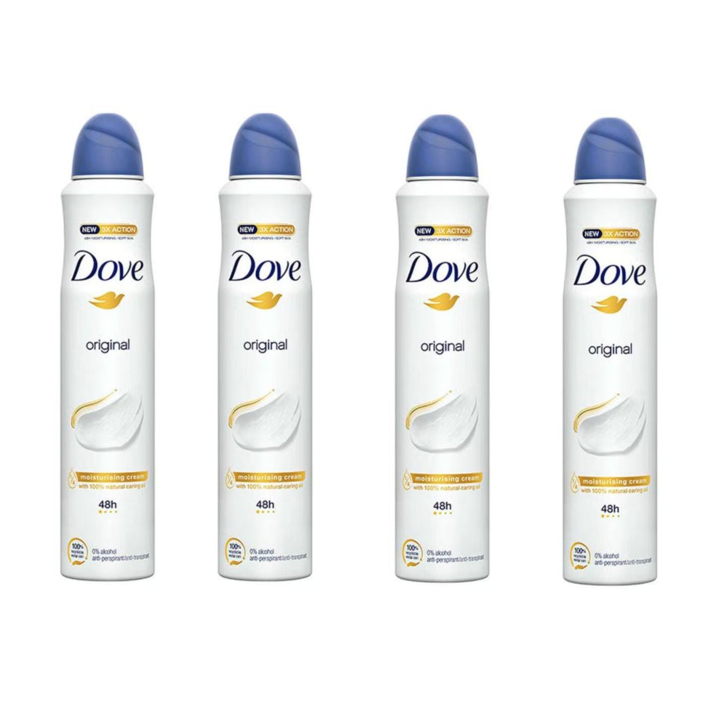 desodorante dove original spray