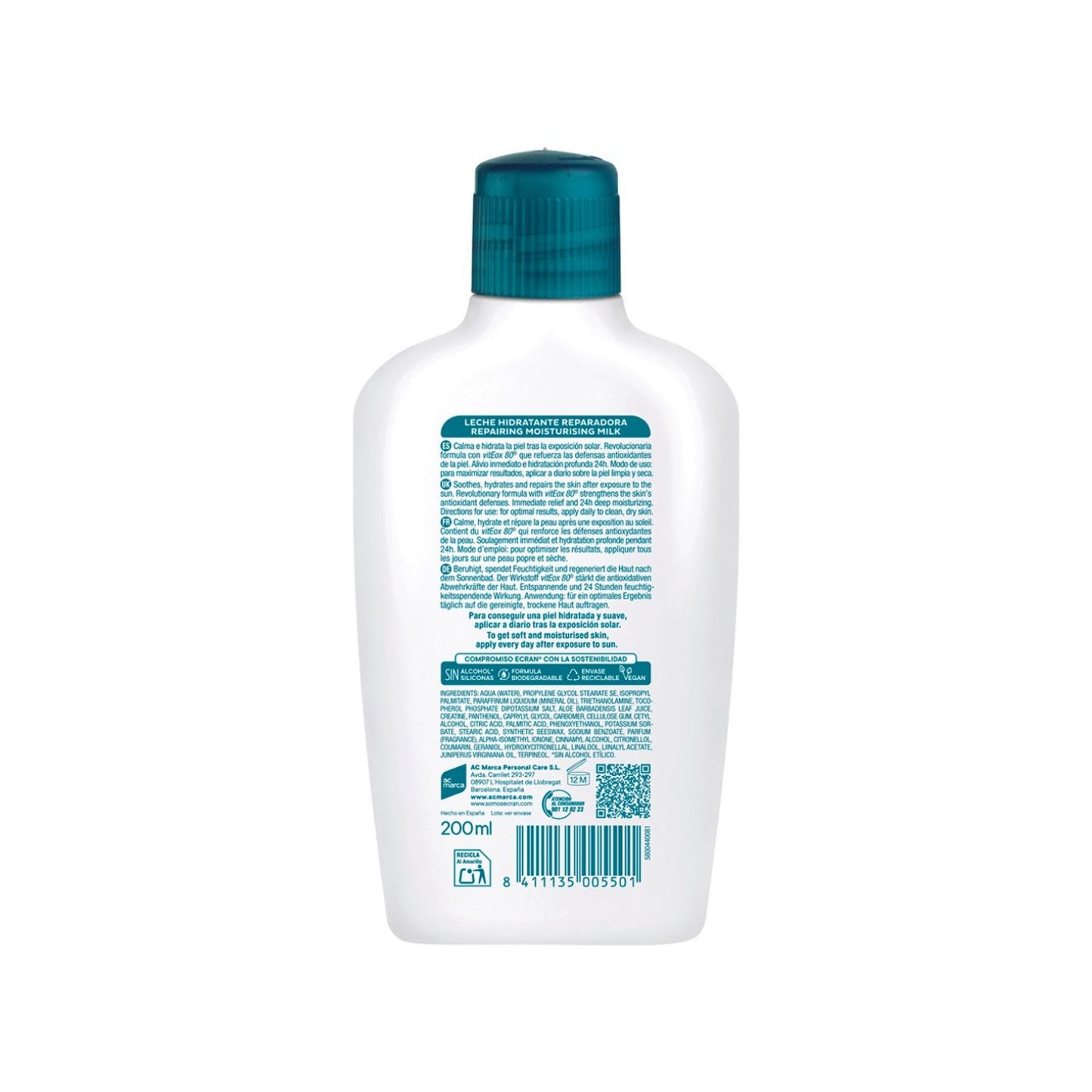 Aftersun Hidratante reparador
