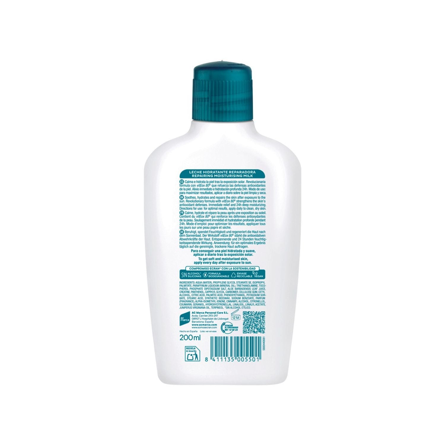 Aftersun Hidratante reparador