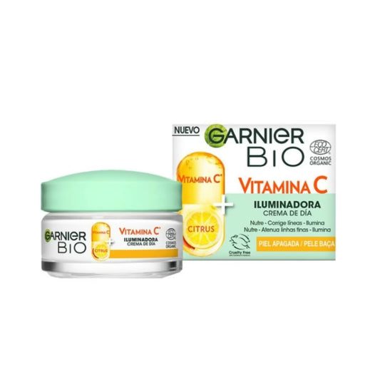 Garnier Bio - Crema Hidratante de Día Con Vitamina C 50ml