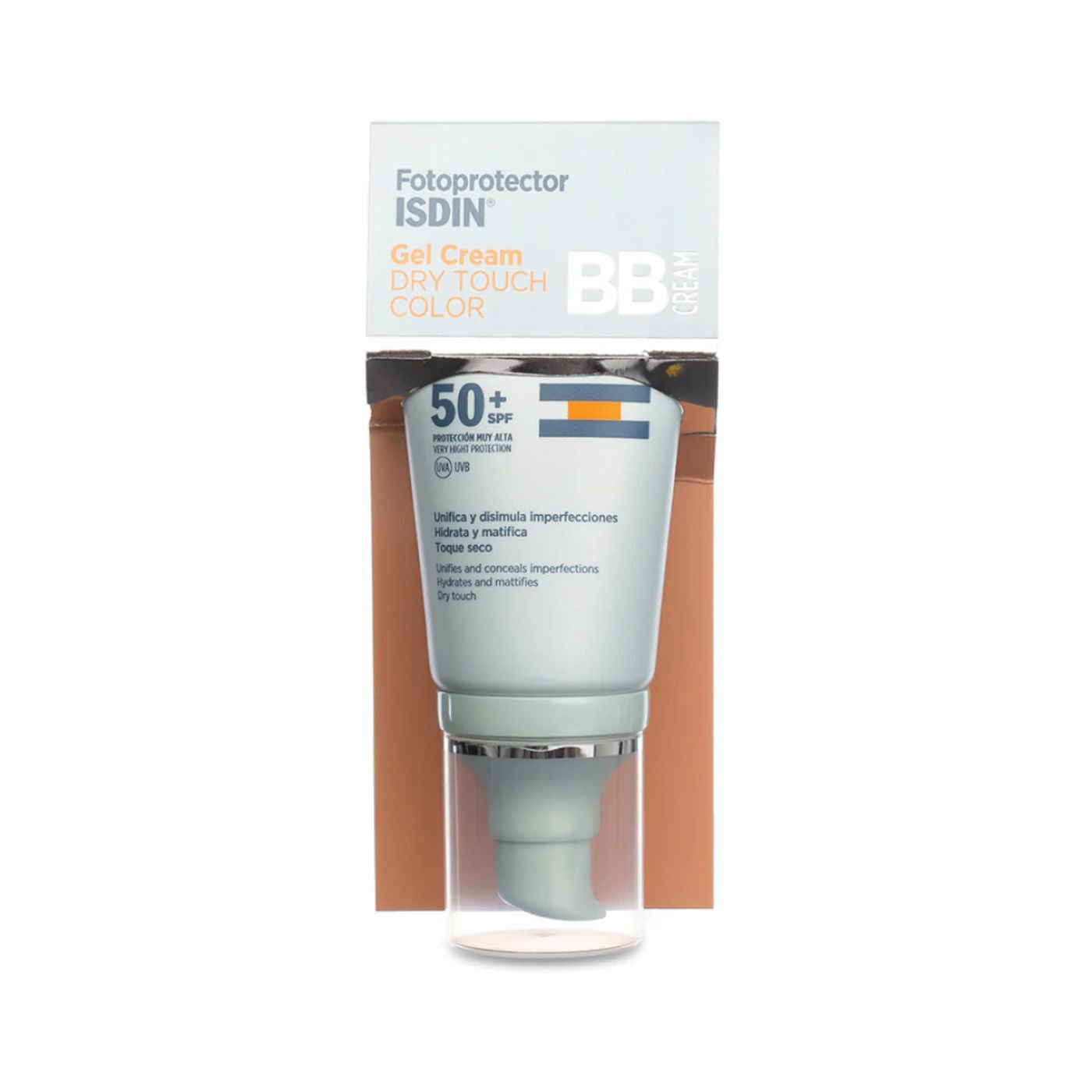 Isdin Foto Protector Gel Crema Solar Color Tacto Seco SPF50