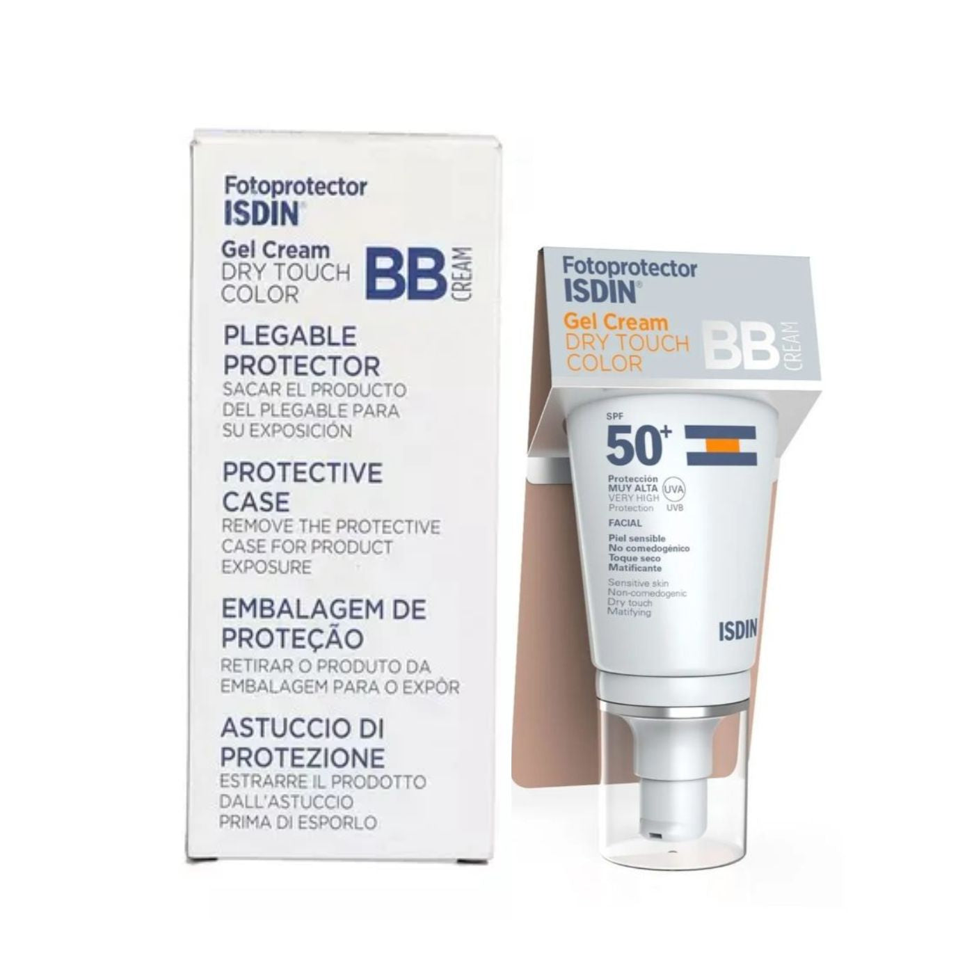 Isdin Foto Protector Gel Crema Solar Color Tacto Seco SPF50