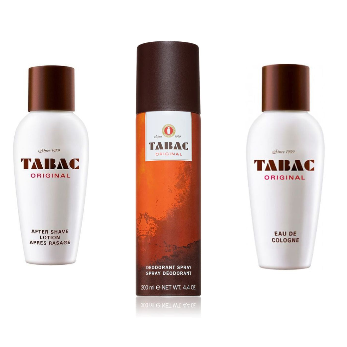 LOTE Tabac Original - After Shave  + Colonia + Desodorante Spray