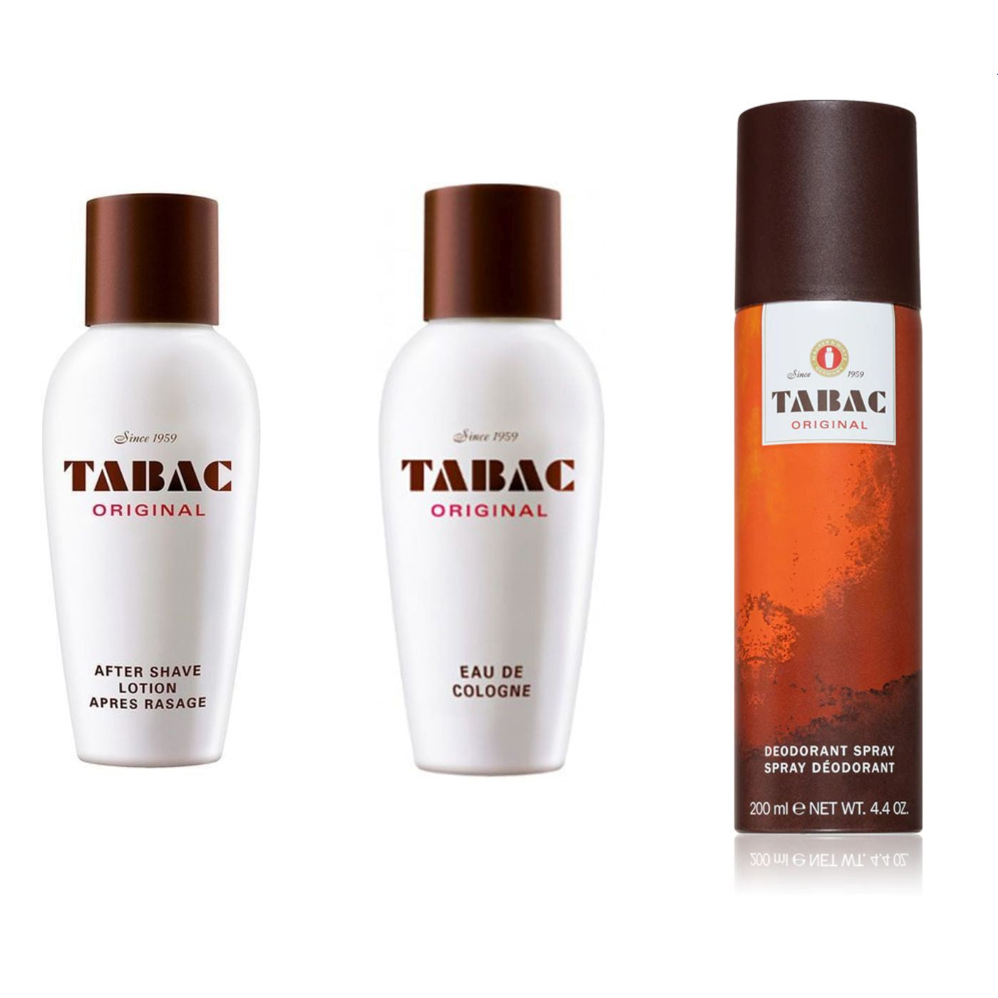 LOTE Tabac Original - After Shave  + Colonia + Desodorante Spray