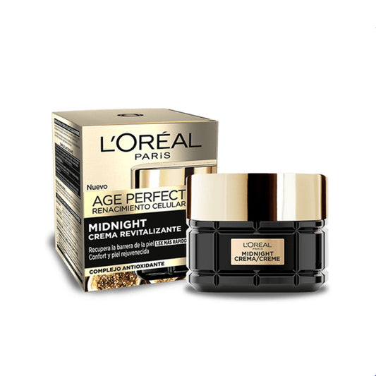 Crema hidratante de noche Loreal para pieles maduras