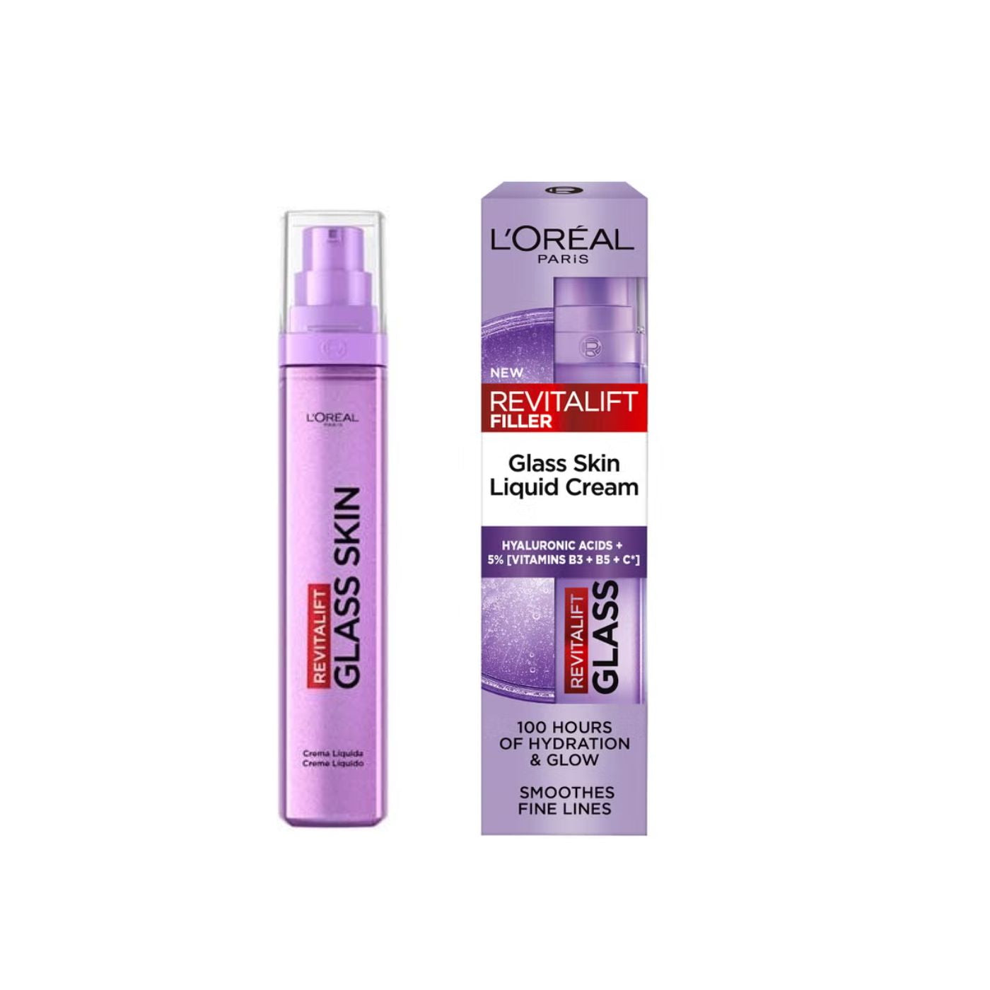 L'Oréal Paris Revitalift Filler Glass Skin Liquid Cream 50ml