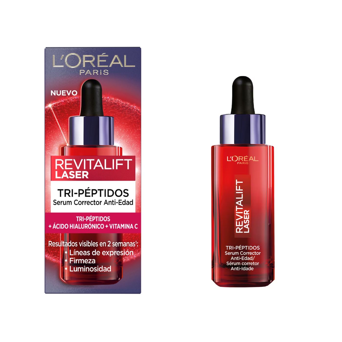 L'Oréal Paris - Revitalift Láser Serum Corrector Tri-Péptidos Anti-Edad  30ml