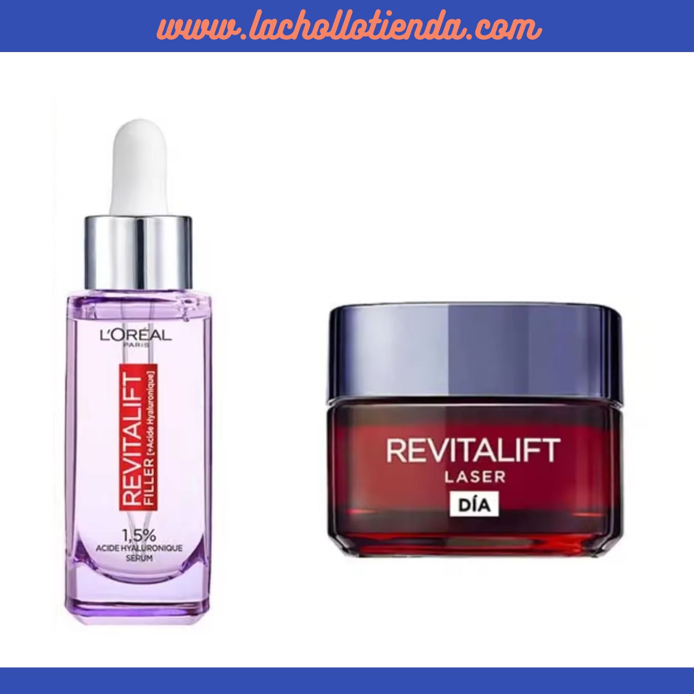 L'Oréal - Serum Revitalift Filler 30ml + Revitalift crema Día 50ml