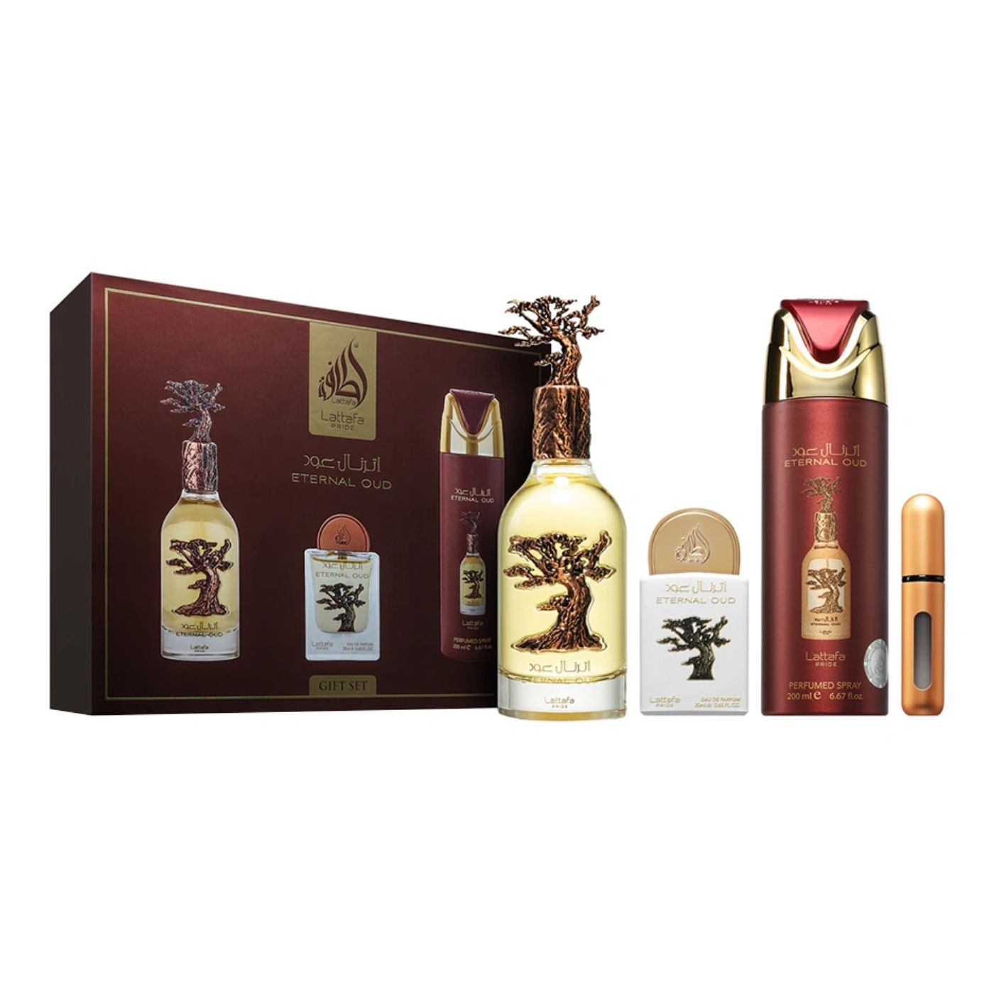 Lattafa Pride Eternal Oud Set De Regalo Eau De Parfum Unisex  100ml