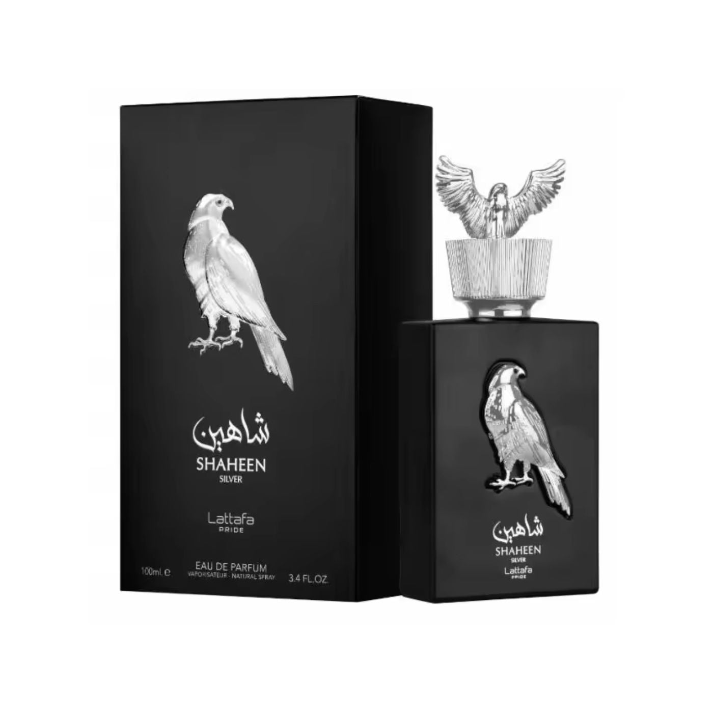 Lattafa Pride Shaheen Silver Eau de Parfum para hombre 100ml