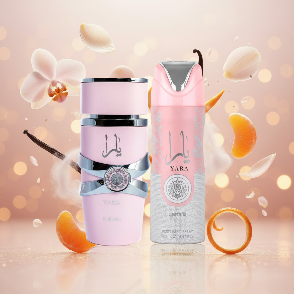Lattafa Yara perfume Arabe de Mujer