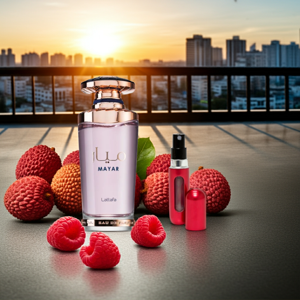 Lattafa  muestra de perfume mayar