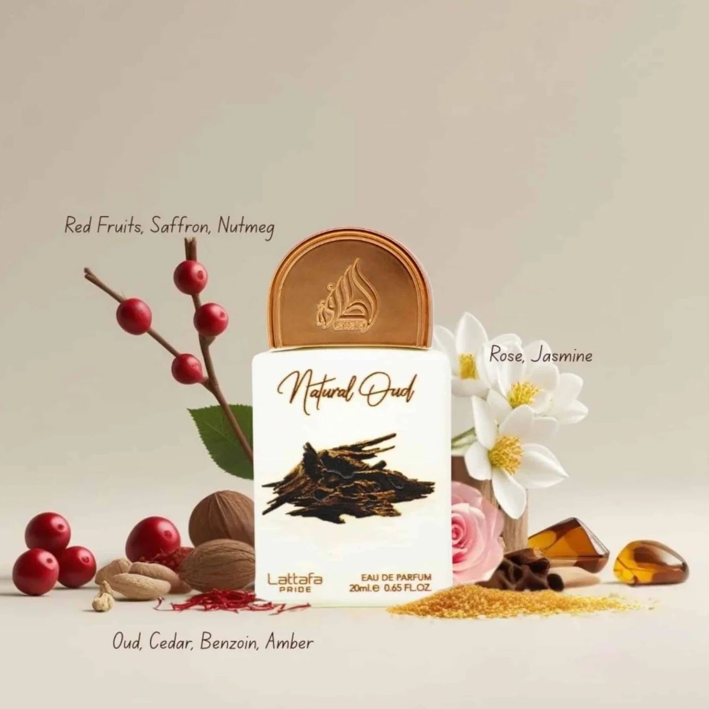 perfume oud y ámbar