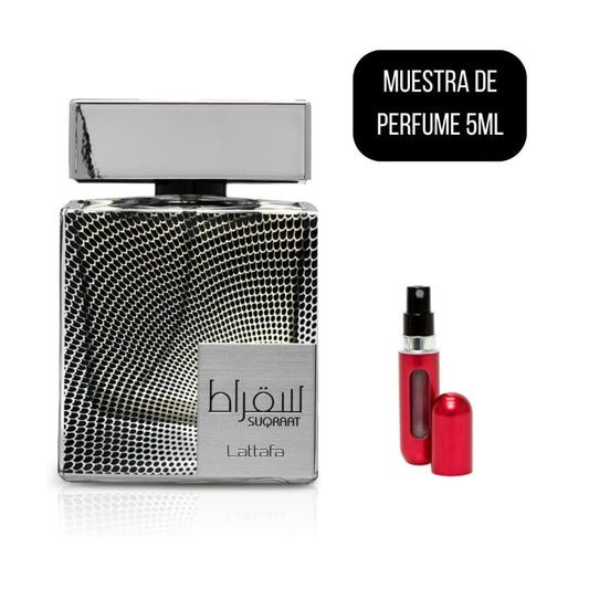 Lattafa Suqraat Eau de Parfum Para Hombre Muestra 5ml