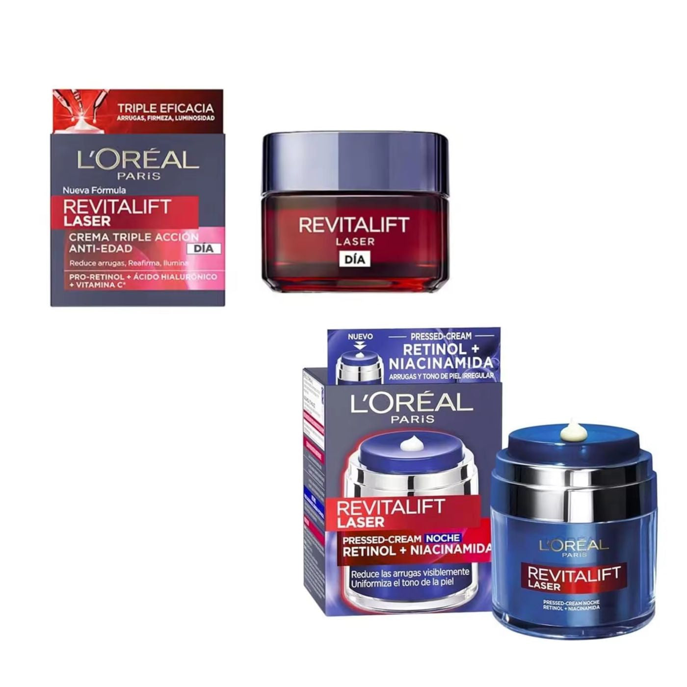 pack revitalift dia y noche