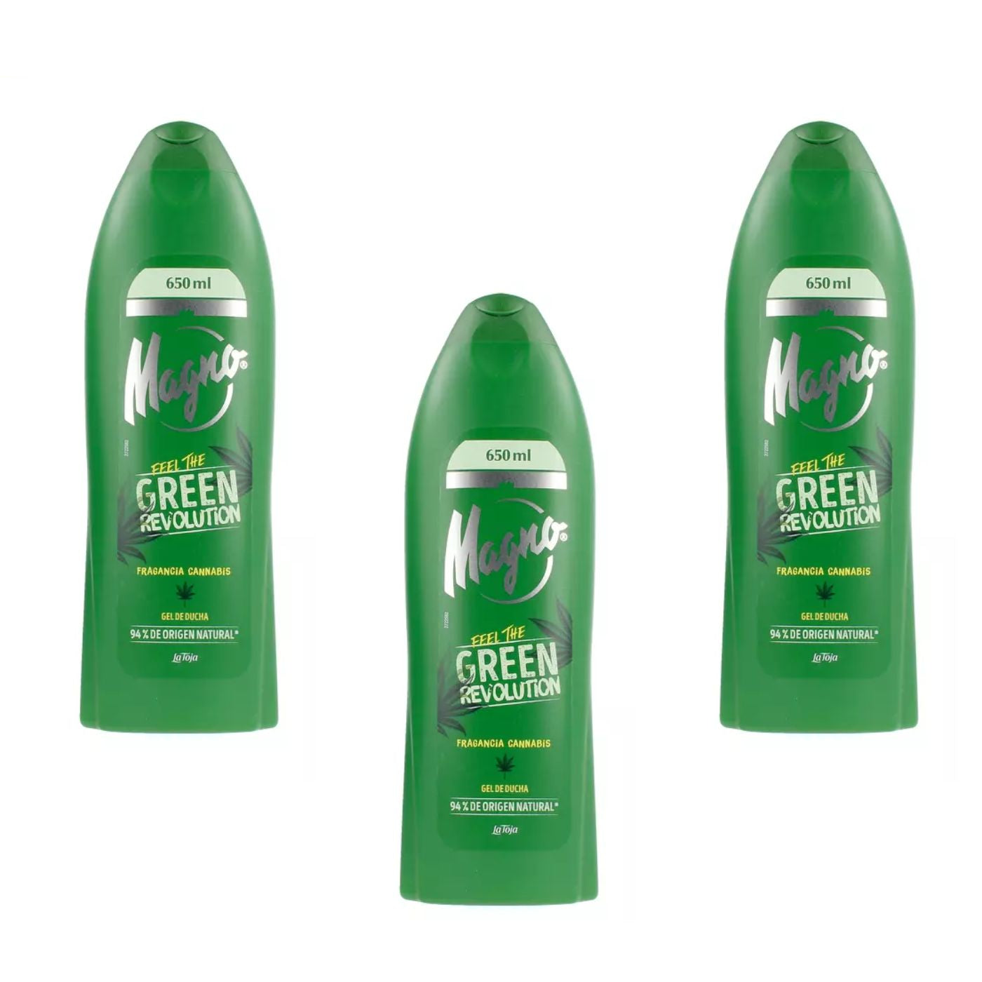 Magno GREEN REVOLUTION gel ducha 3x650ml