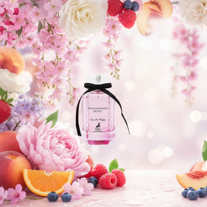Perfume Pink Shimmer Secret de Maison Alhambra