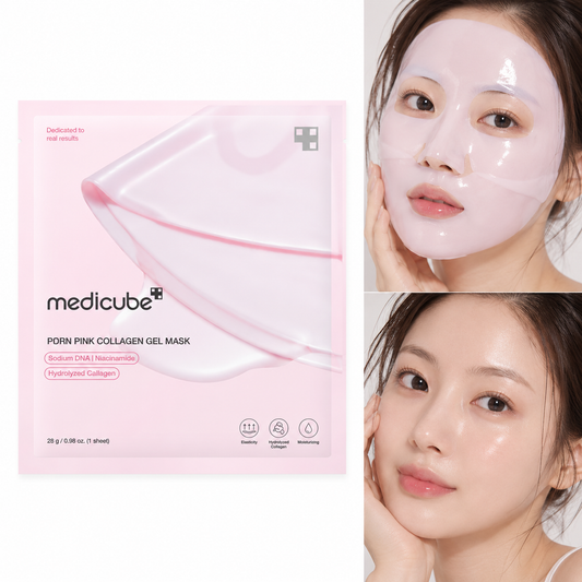 Mascarilla facial de Medicube con PDRN