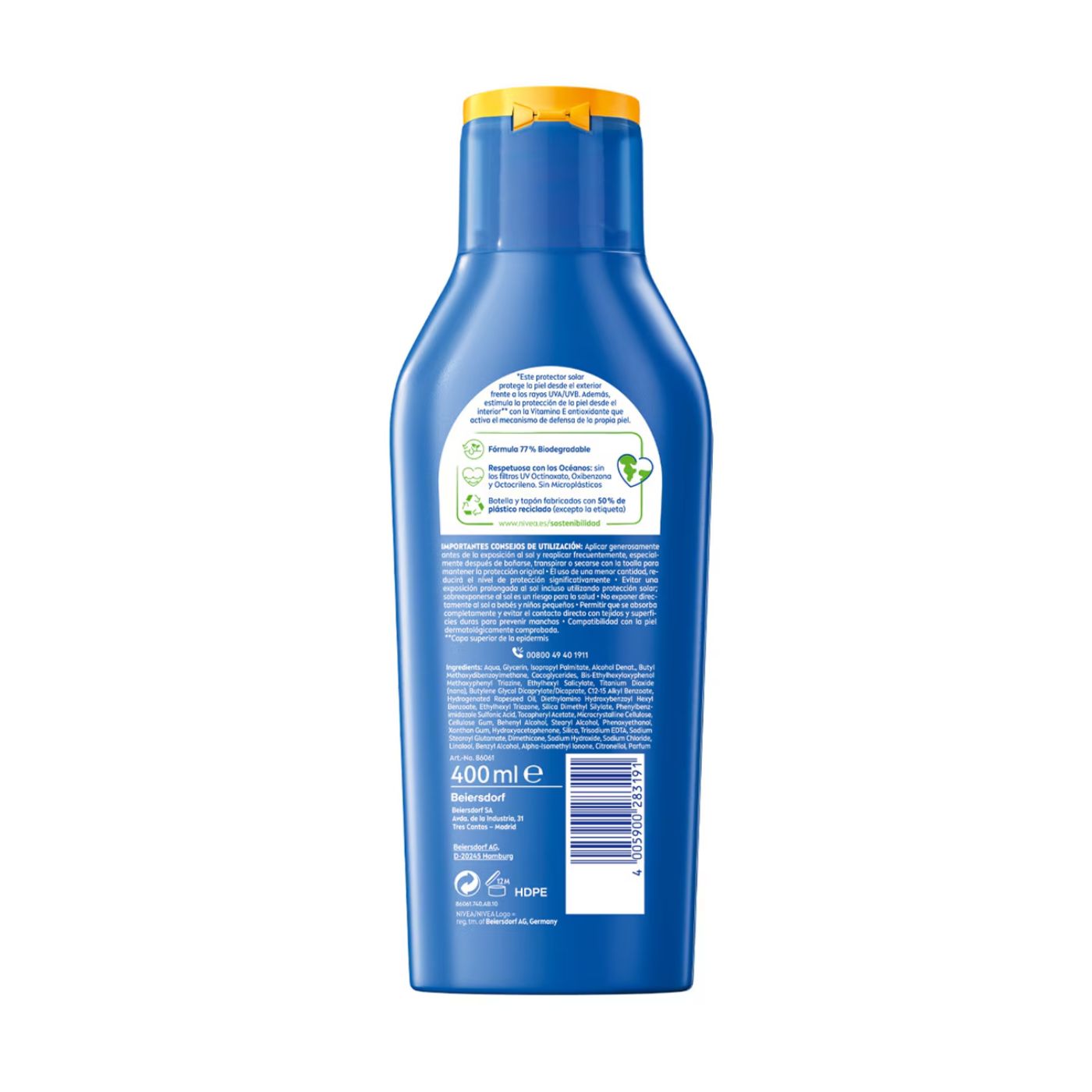 NIVEA SUN - Protege & Hidrata Leche Solar SPF50+   400ml