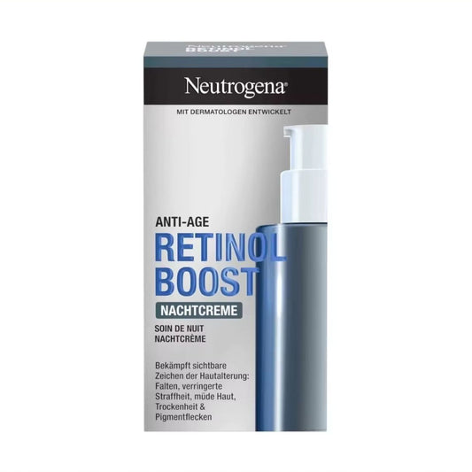 Neutrógena Retinol Boost Crema de Noche Anti -Edad 50ml.