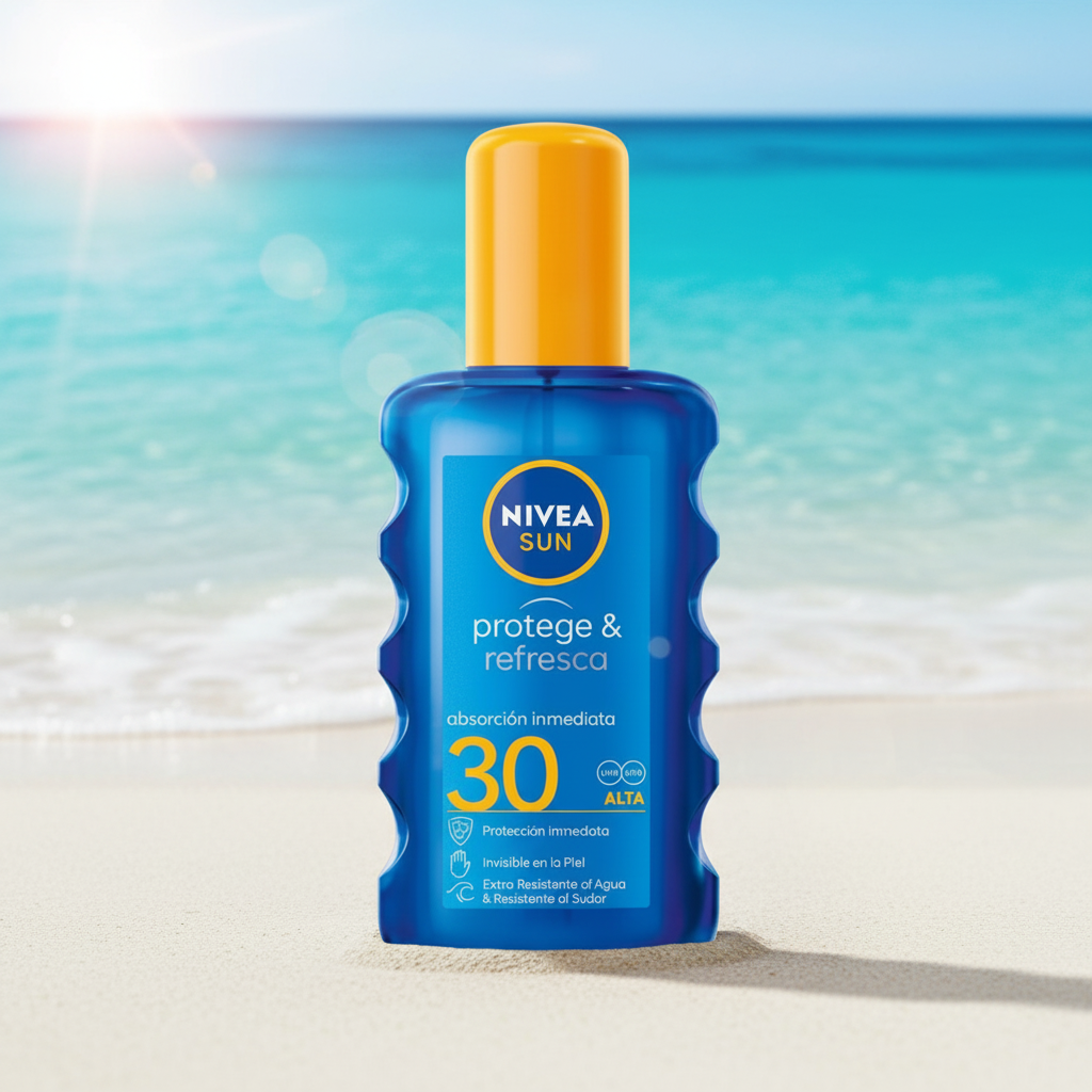 Protección solar de Nivea Factor 30 Rápida absorción