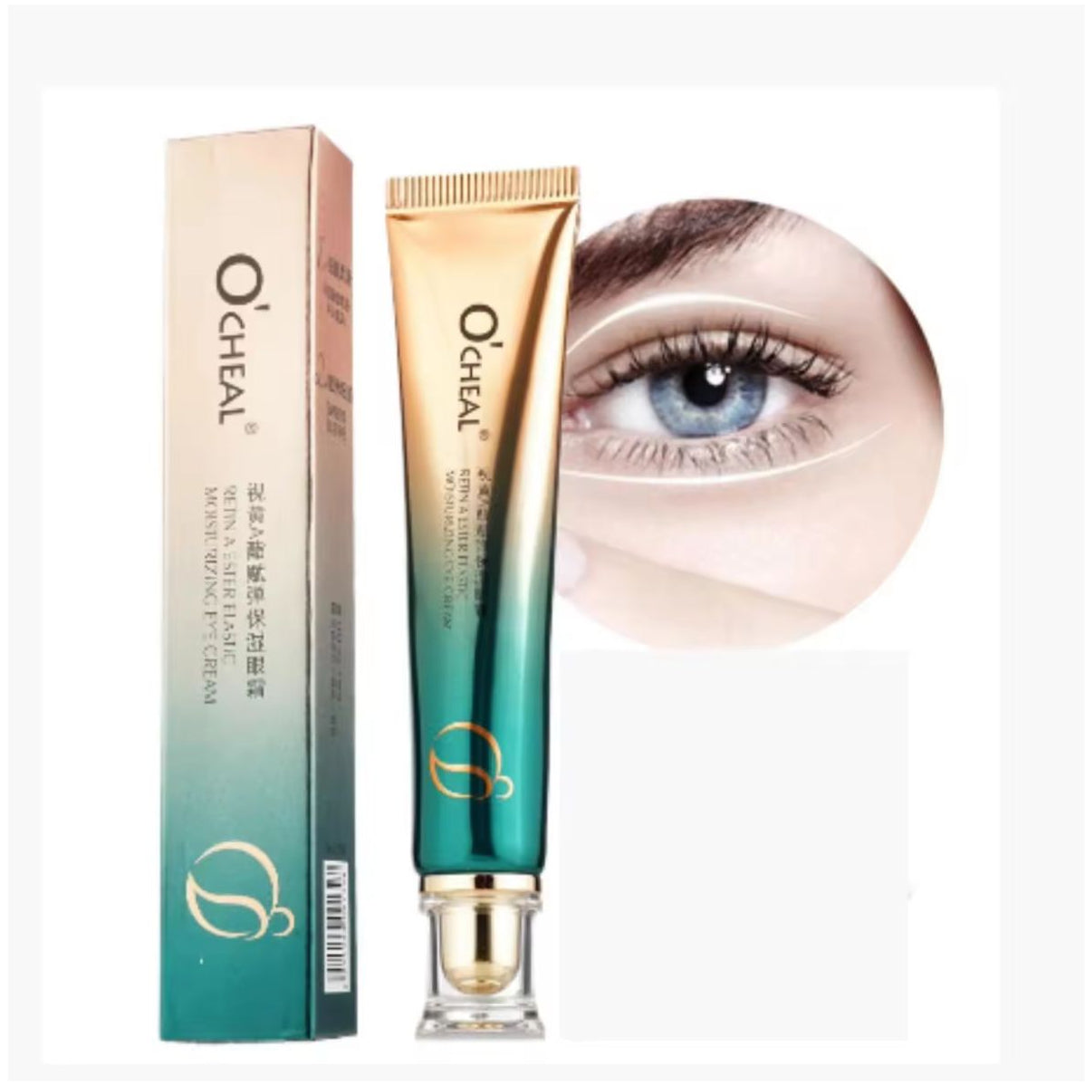 OCHEAL - Crema contorno de ojos Antiedad -  Anti Ojeras y Bolsas 30gr