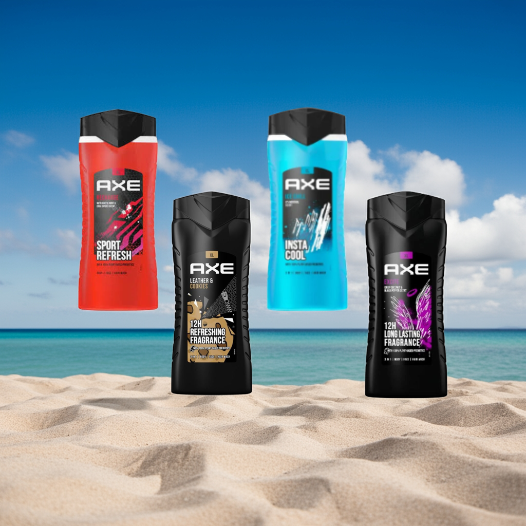 Pack ahorro geles de ducha Axe 400ml

