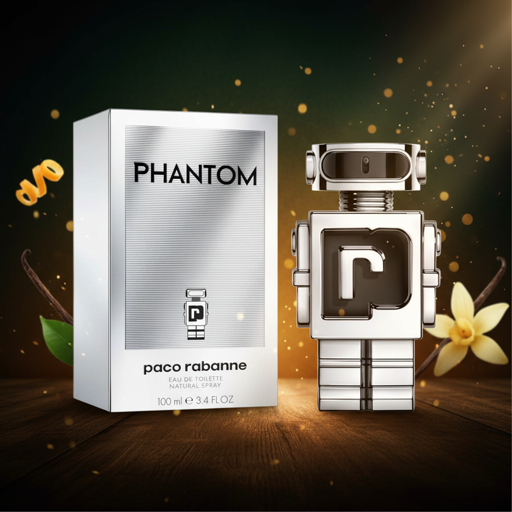 Perfume bote de Robot de Paco Rabanne