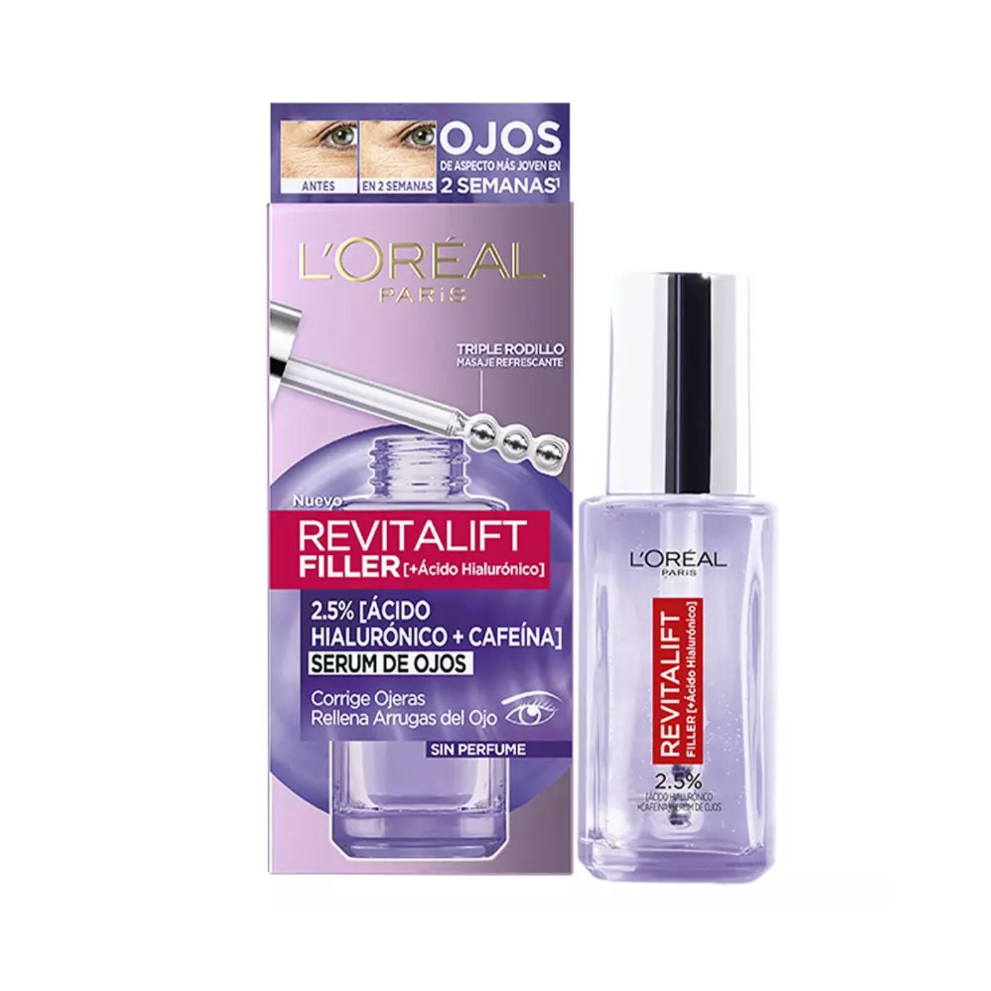 serum ojos revitalift con acido hialurónico