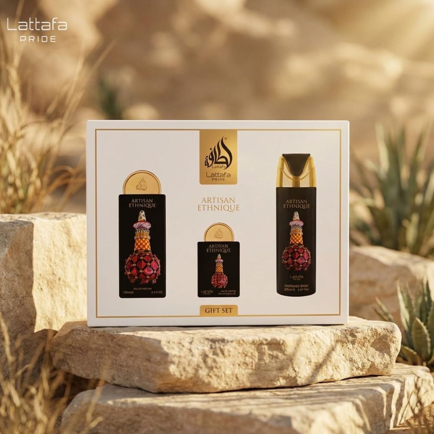 estuche de perfume de lujo