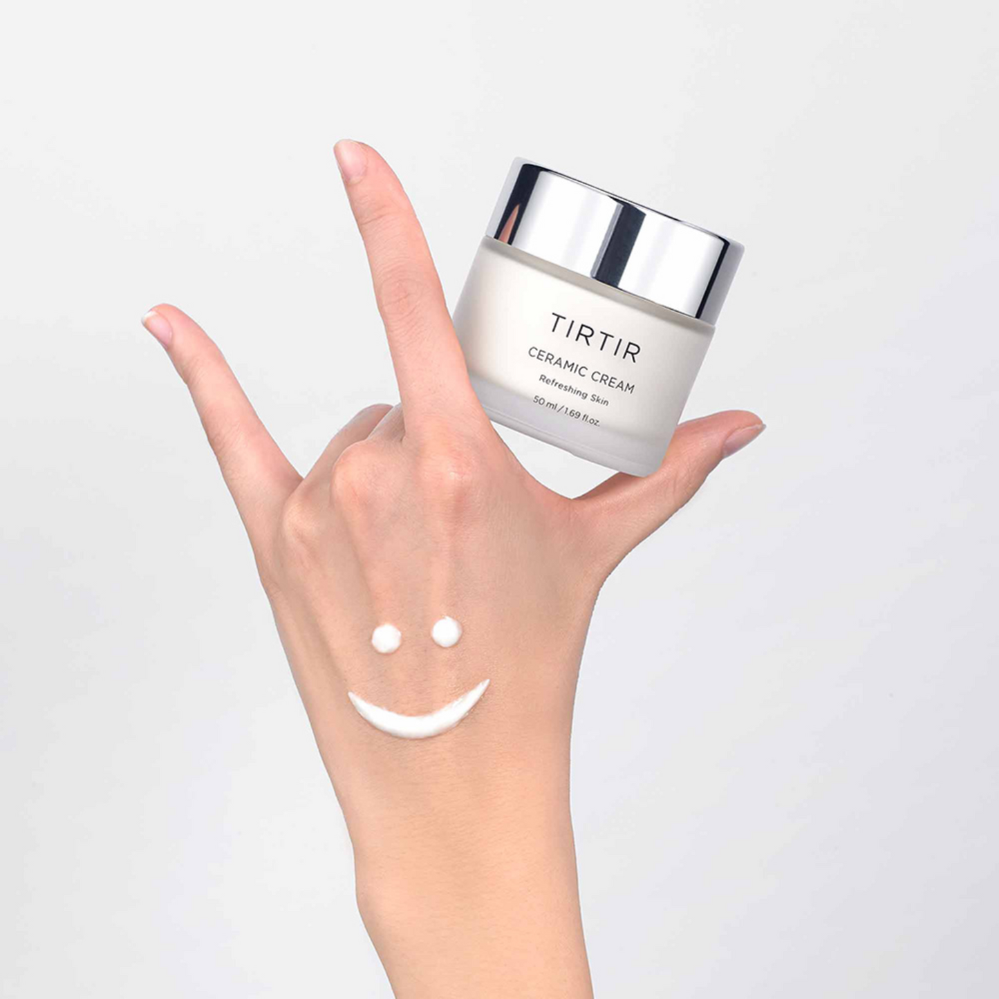 Tirtir- Ceramic Cream - Hidratante Facial Intensa 50ml Cosmética Coreana