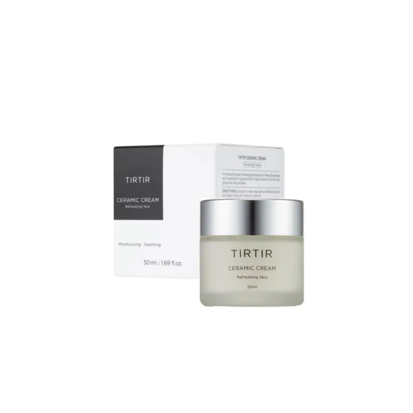 Tirtir- Ceramic Cream - Hidratante Facial Intensa 50ml Cosmética Coreana