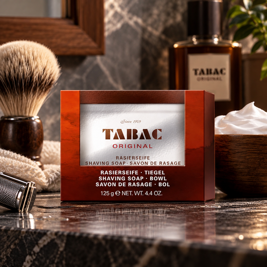 Tarro de Jabon para Afeitar de Tabac