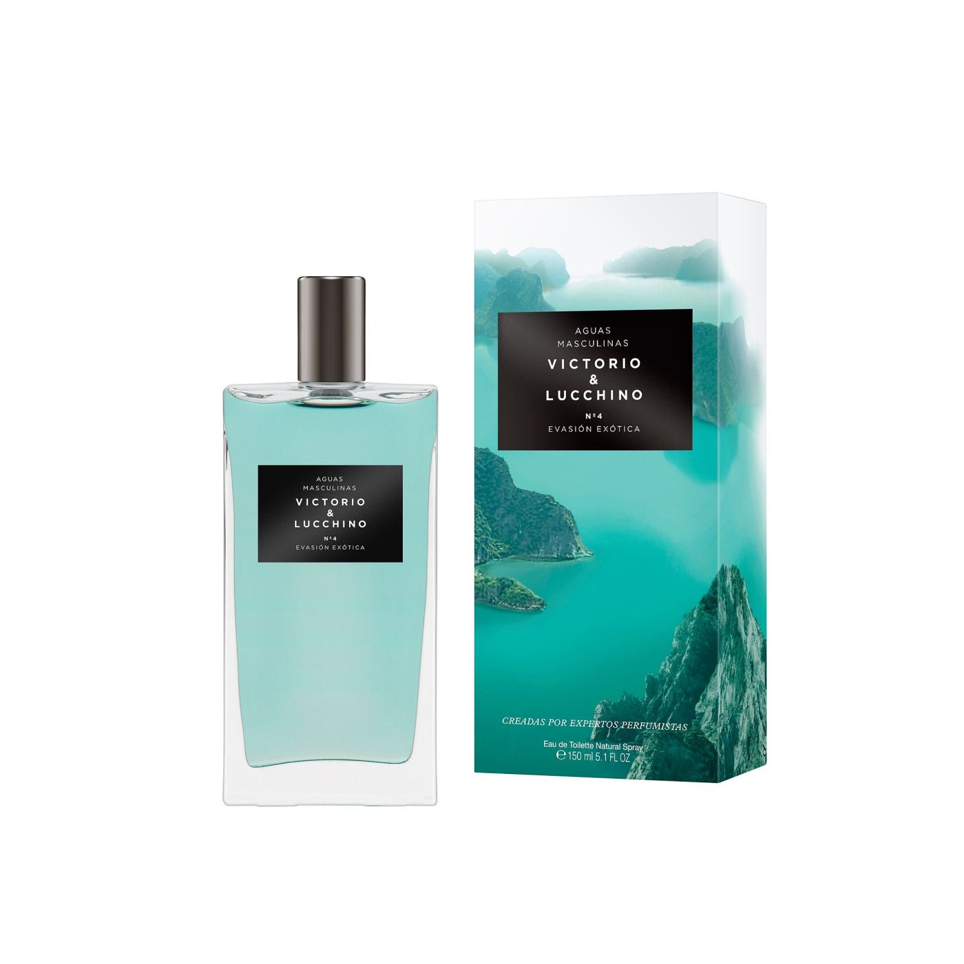 VICTORIO & LUCCHINO - Aguas Masculinas nº4 evasión exótica Eau de Toilette para Hombre 150ml